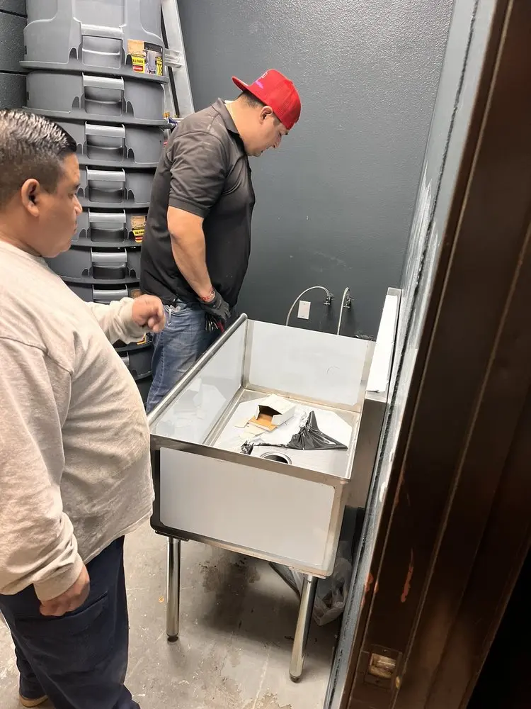 Commercial plumbing and sink installation in Baraboo